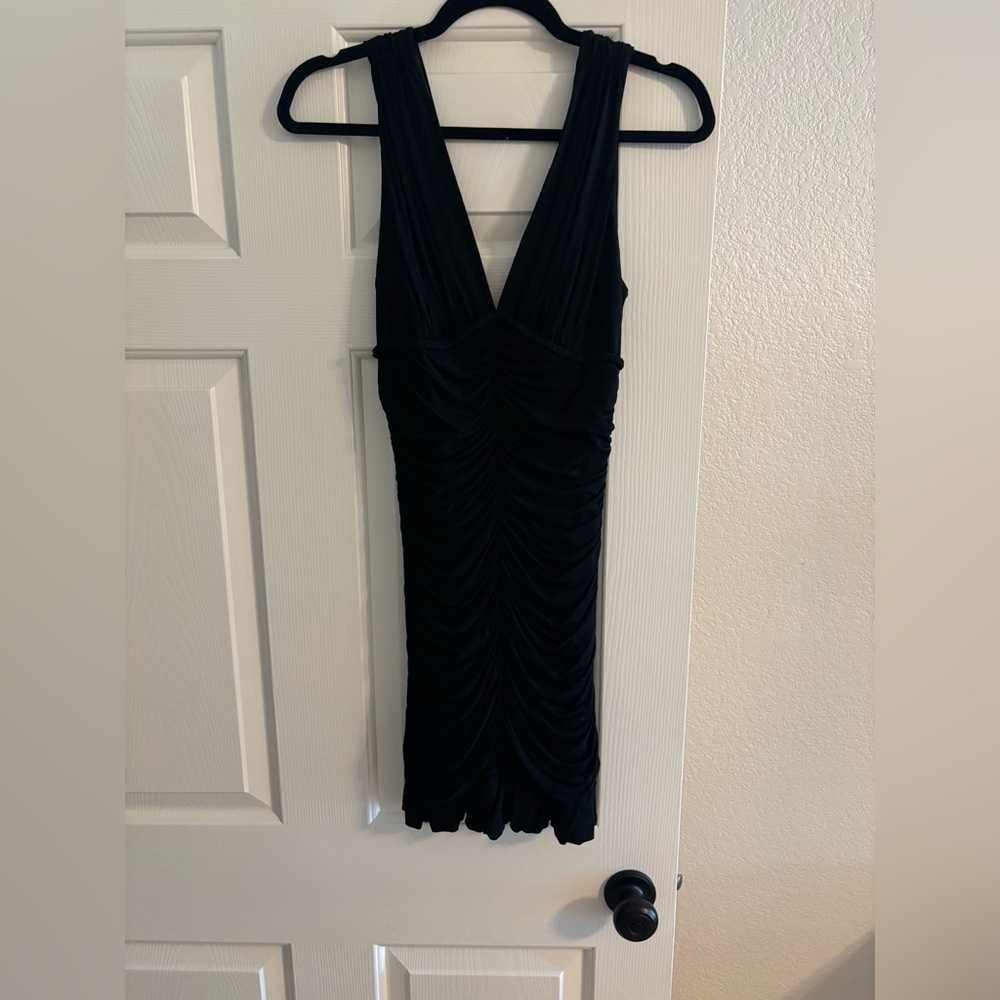 Size small black mini dress